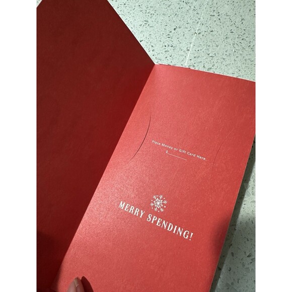 Hallmark Christmas Cards (3) 2 Money Holders / 1 Sister, 1 American Greetings - Picture 6 of 8